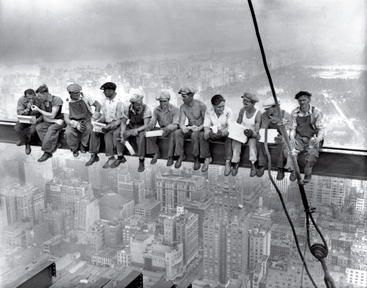 'Lunch Atop a Skyscraper', 1932.